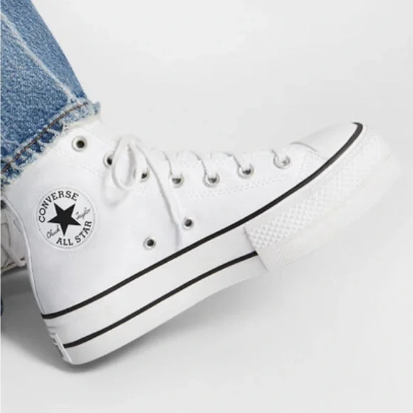 All star lift platform canvas converse - Picture 1 of 6